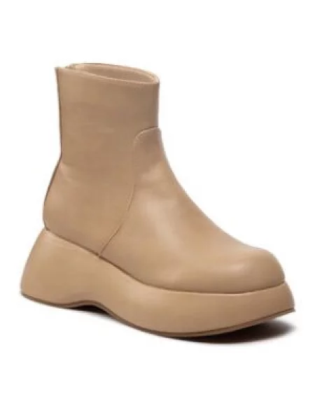Ботильоны Deezee бежевые