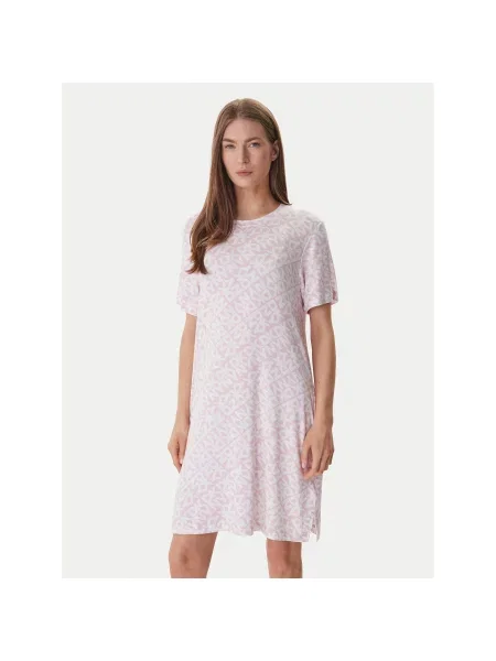 DKNY Hálóing Regular Fit rózsaszín