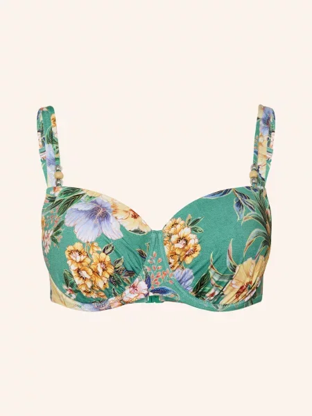 Lidea Góra Od Bikini Z Fiszbinami Pineapple Sea Z Ozdobnymi Perełkami blau żółty