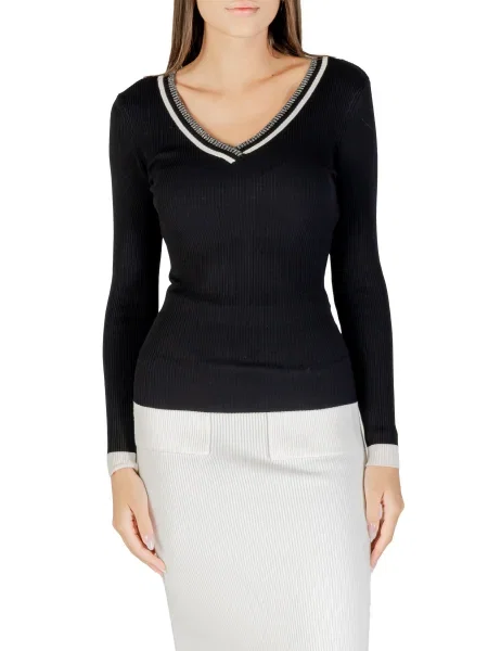Pulover Morgan De Toi cu decolteu în V negru
