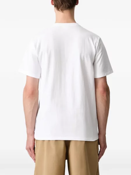 Tricou A Bathing Ape® cu imagine alb