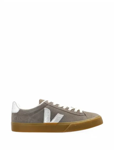 Sneakerși Veja Campo din piele de căprioară maro