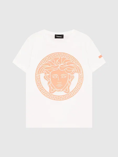 Детская футболка Versace белая