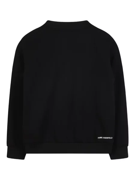 Bluza dziecięca Karl Lagerfeld czarna