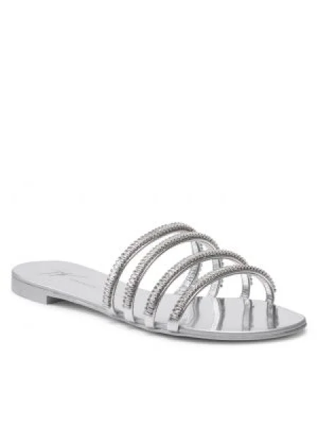 Šľapky GIUSEPPE ZANOTTI Silver