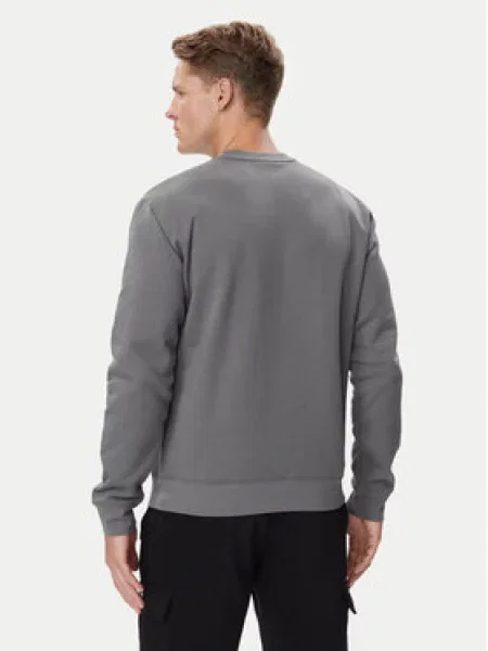Mikina Emporio Armani šedá