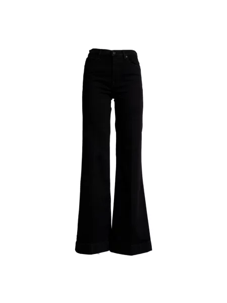 Jeansy 7 For All Mankind czarne