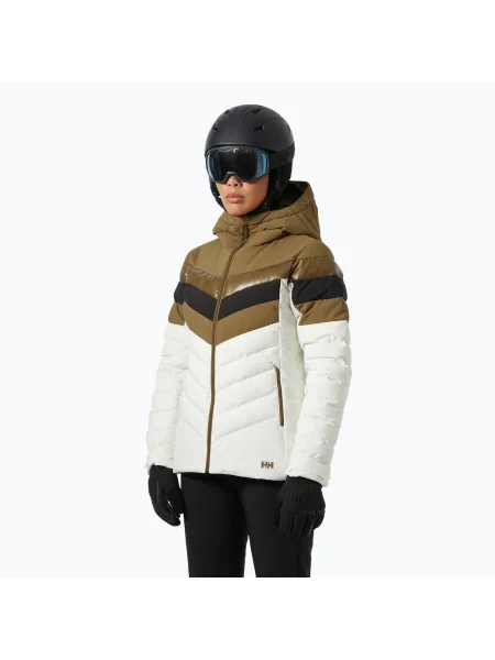 Geacă de schi pentru femei Helly Hansen Imperial Puffy sepia
