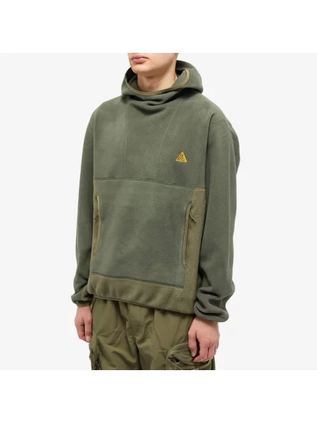 Bluza z kapturem Nike oliwkowa