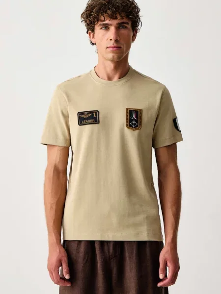 Aeronautica Militare tricou pentru bărbați din bej