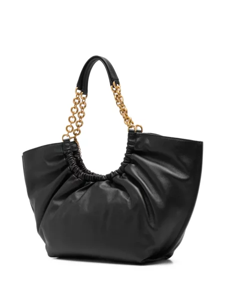 Fodros shopper táska Michael Kors fekete