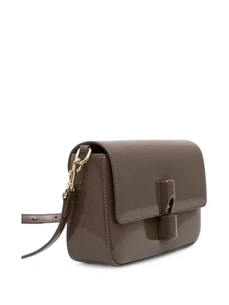 Body Furla din piele maro