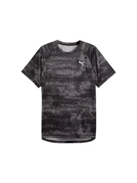 T-Shirt Puma M Run Velocity Aop Tee Dorośli czarna