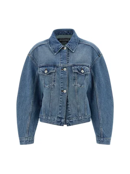 Kurtka jeansowa Jacquemus niebieska
