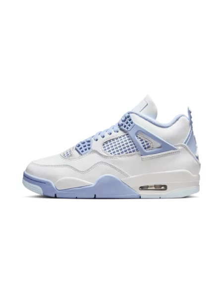 Sneakersy Jordan 4 Retro skórzane retro niebieskie
