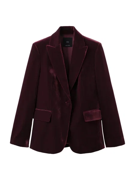 MANGO Sako COMBI tamno crvena