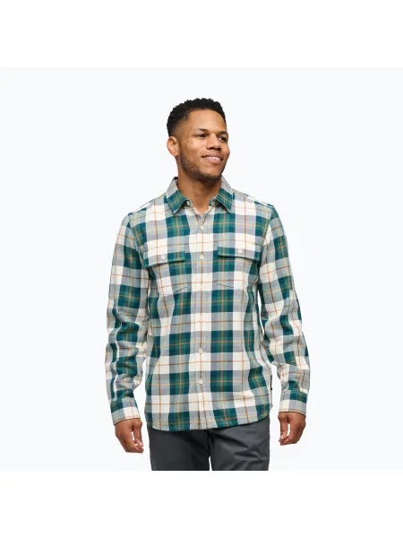 Trekingová košile Black Diamond Project Twill raging sea/henna černá