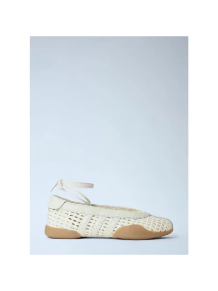 Balerinki Adidas beżowe