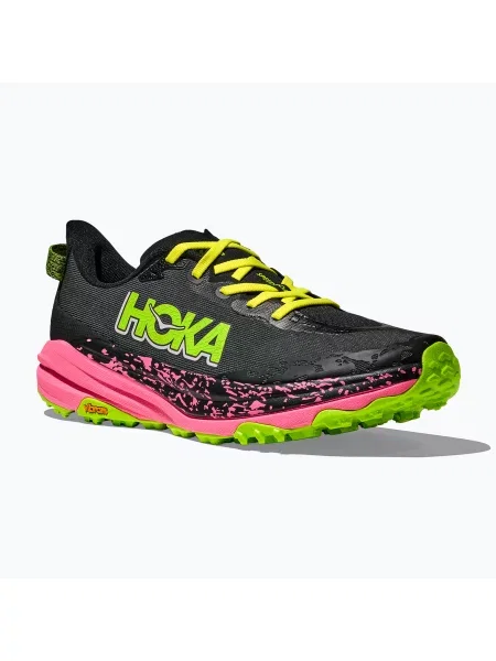 Кросівки для бігу HOKA Speedgoat 6 black/sturdust чорні
