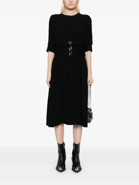 Rochie mini Undercover scurtă de costum negru