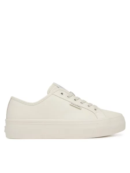 Sneakersy Calvin Klein białe