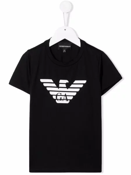 Koszulka dziecięca Emporio Armani czarna