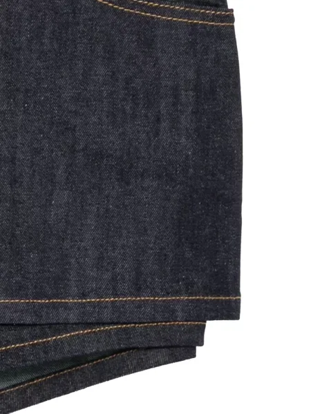 Pantaloni scurți din denim Kimhēkim albastru