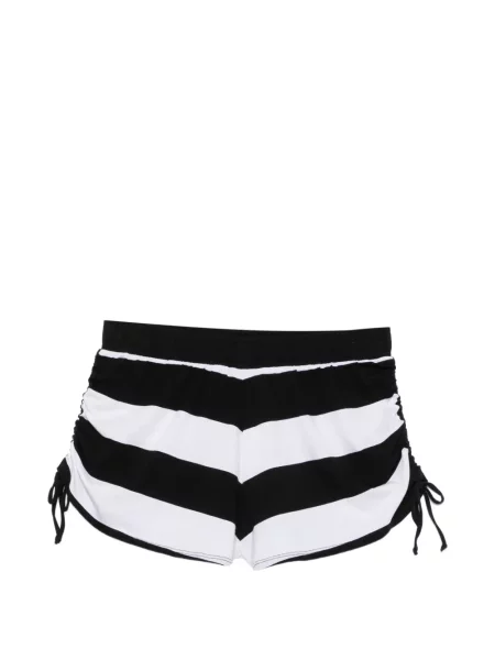 Pantaloni scurți Moschino cu cordon negru