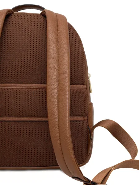 Top Michael Michael Kors din piele cu imagine maro