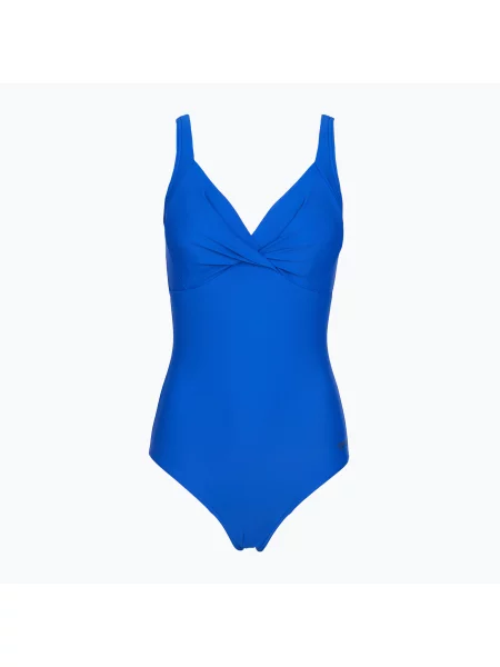 Costum de baie întreg pentru femei Speedo Shaping Cross Knot deep sapphire
