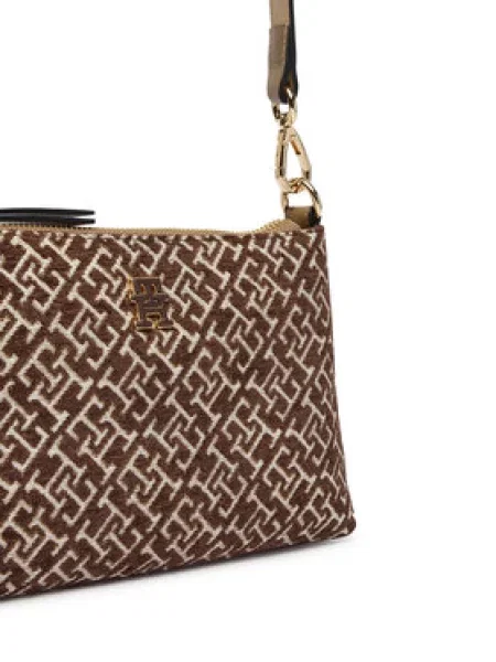 TOMMY HILFIGER Torba za na rame kaki smeđa