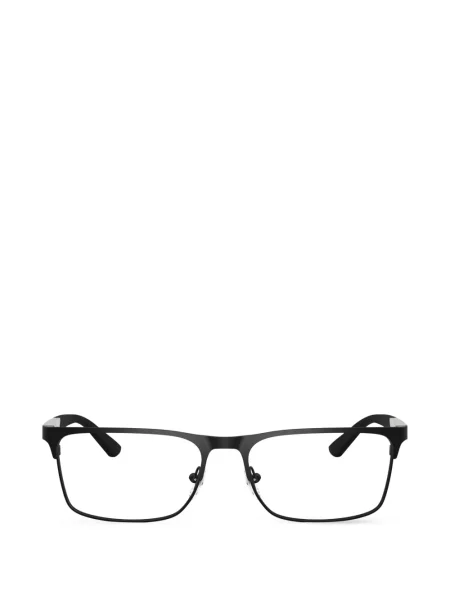 Ochelari de soare dreptunghiulari Emporio Armani negru