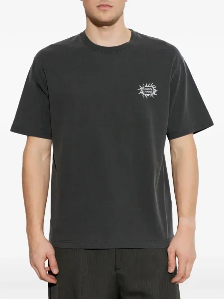 Grafic tricou Samsøe Samsøe cu imagine gri