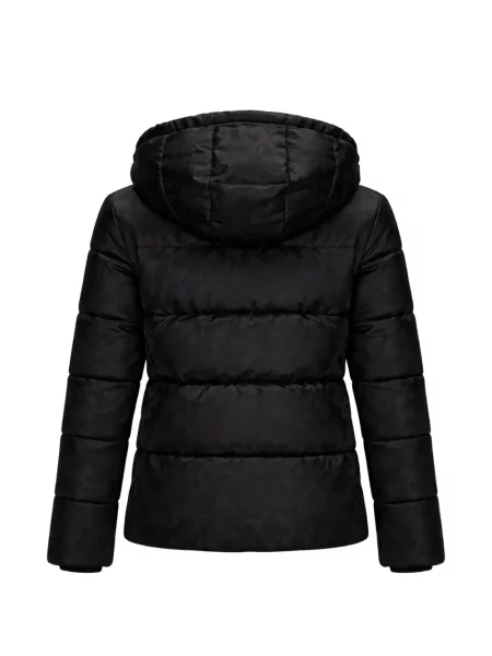 Geacă cu puf copii Calvin Klein negru
