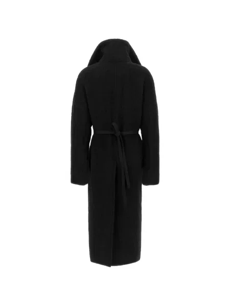 Cu centură palton Rick Owens negru