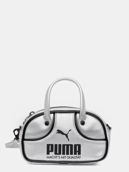 PUMA Poșete gri argintiu negru