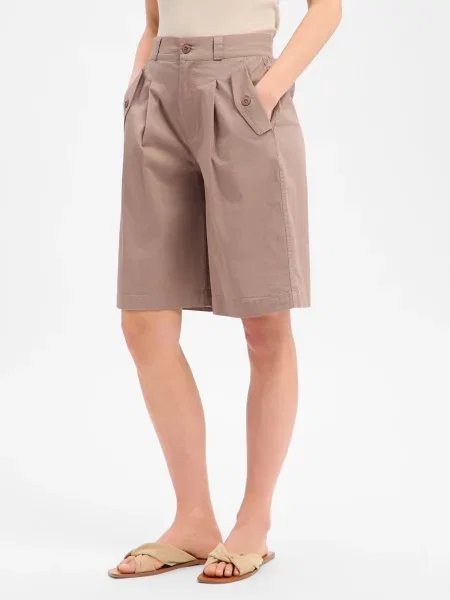 Marie Lund Bermudy Kobiety 34 brązowy