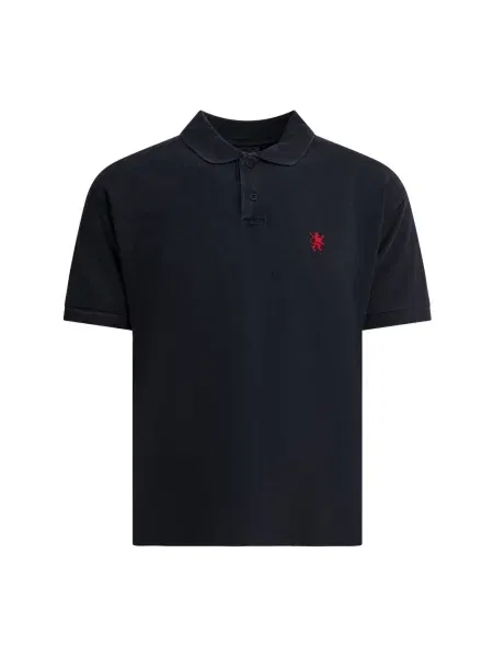 Polo Prada z perełkami skórzane czarne | Shopsy