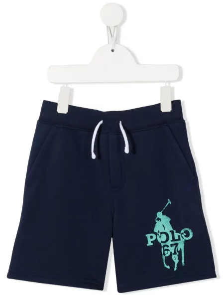 Szorty dziecięce Polo Ralph Lauren niebieskie