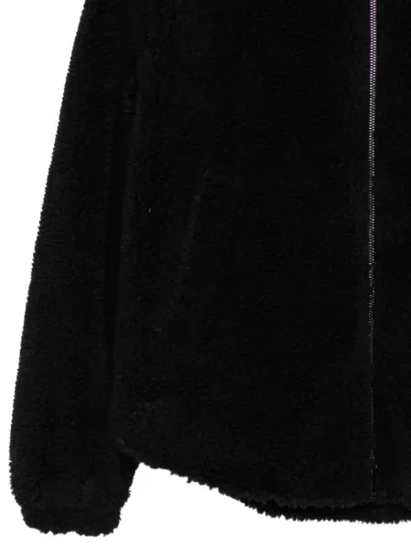 Geacă Emporio Armani cu glugă negru