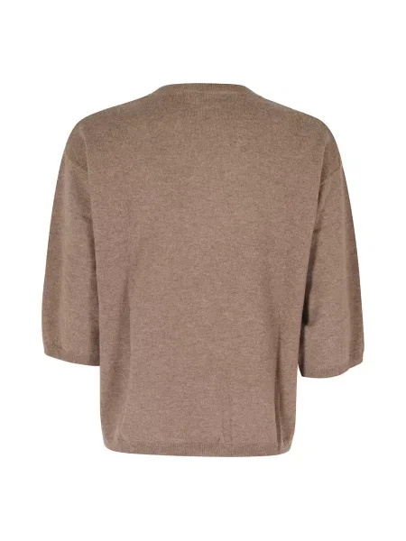 Sweter Seventy brązowy