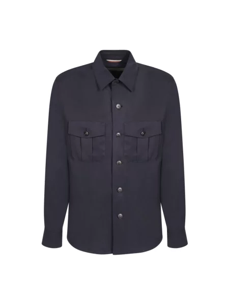 Koszula Canali niebieska