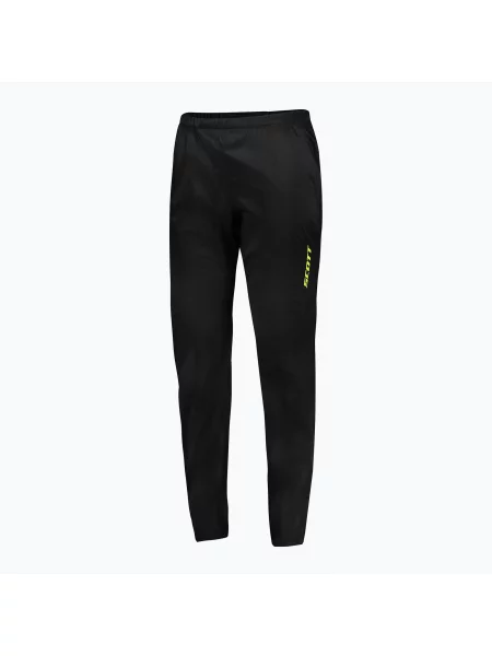 Бігові штани Scott RC Run Waterproof чорний/жовтий чорні