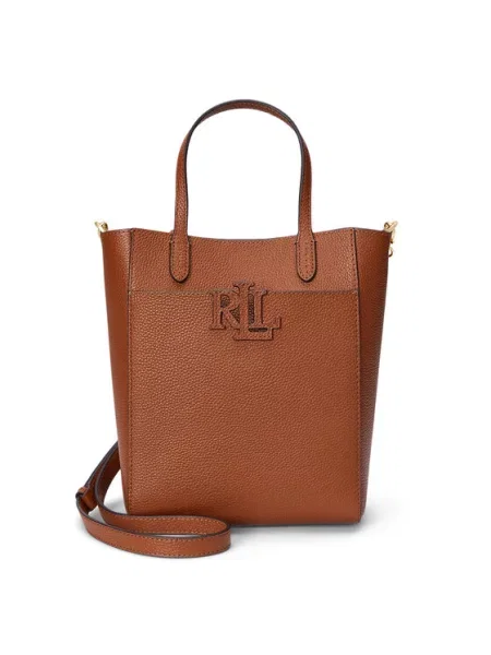 Kabelka Lauren Ralph Lauren hnedá