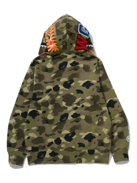 Hoodie A Bathing Ape® με κουκούλα παραλλαγής πράσινο