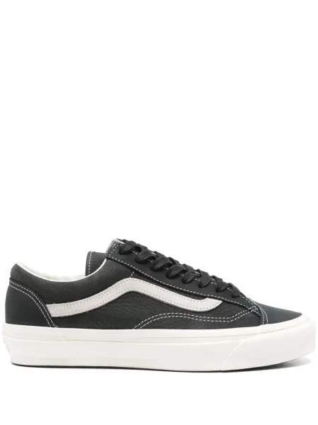 Sneakerși Vans din piele de căprioară negru