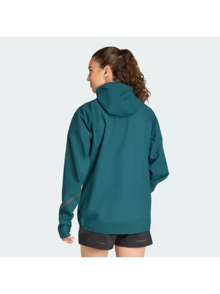 Kurtka z kapturem adidas Terrex Xperior Layer Light CLIMAPROOF XS fioletowy