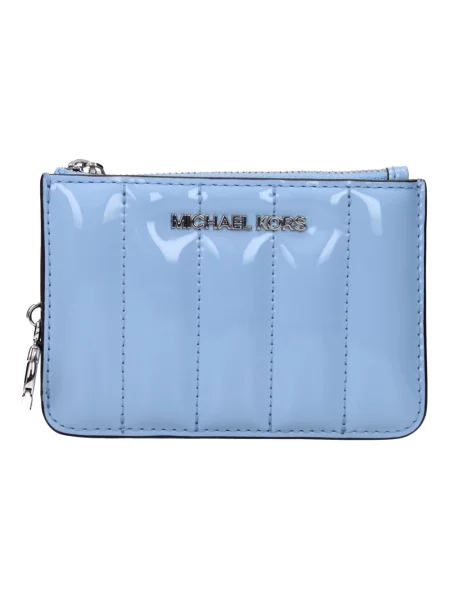 Portfel Michael Kors skórzany niebieski