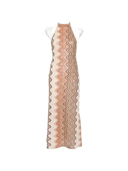 Rochie Mc2 Saint Barth tricotate cu gât halter