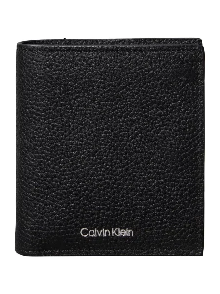 Calvin Klein Peňaženka / strieborná čierna